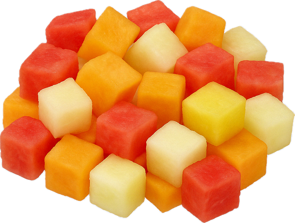 Melonenwürfel
