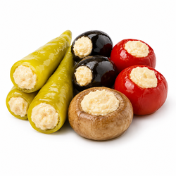 Antipasti gefüllt