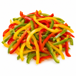 Paprikasteifen bunt