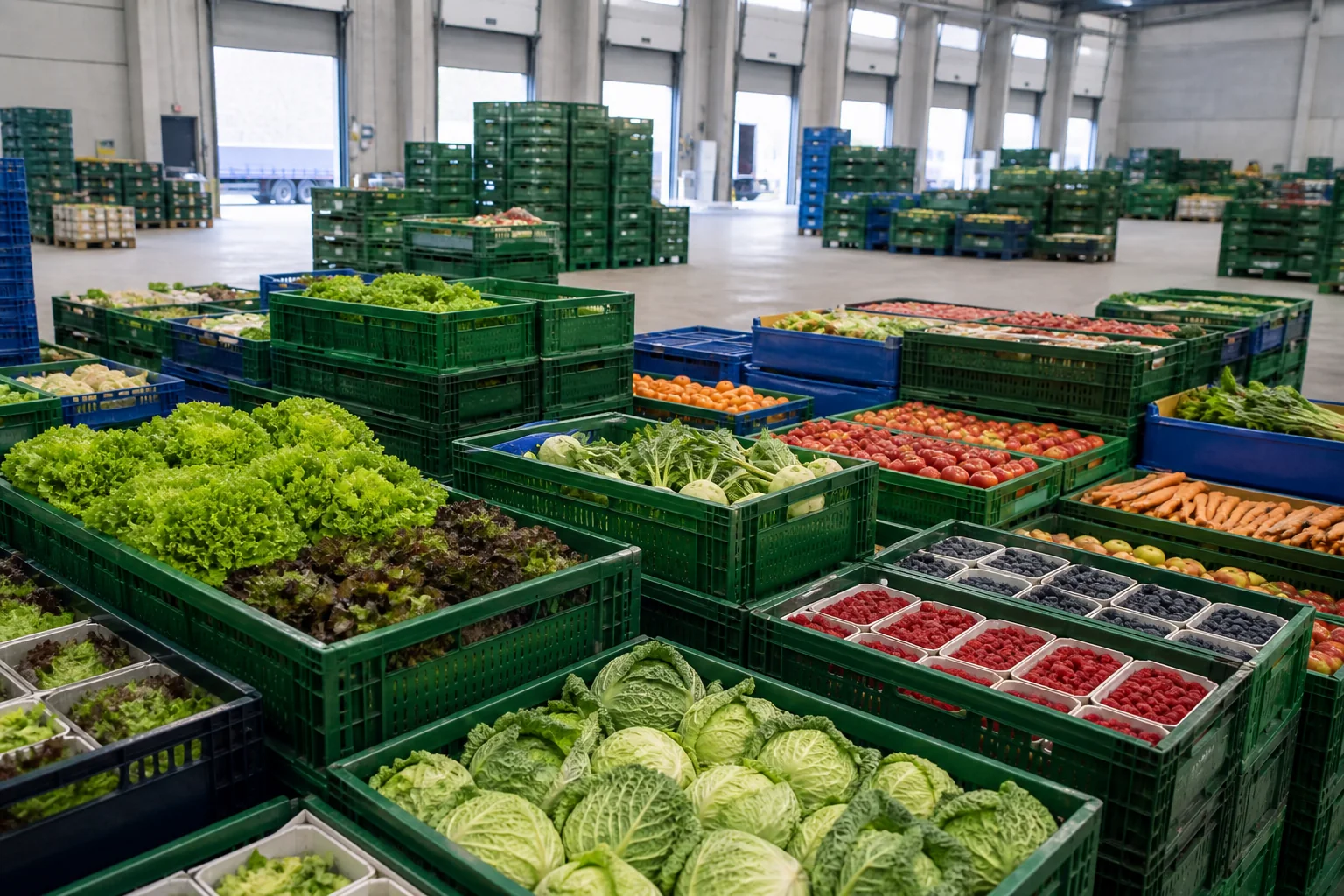 Gebündelte regionale Obst- und Gemüsekisten bei ELO Langförden