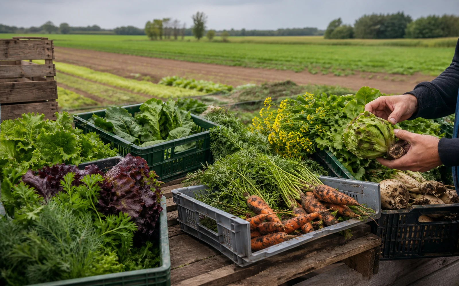 Ausgewählte regionale Produkte unter Hulsbergs Höfe