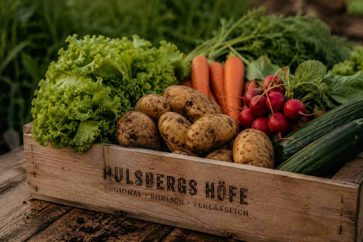 Landwirtschaftliche Partner aus dem Netzwerk Hulsbergs Höfe