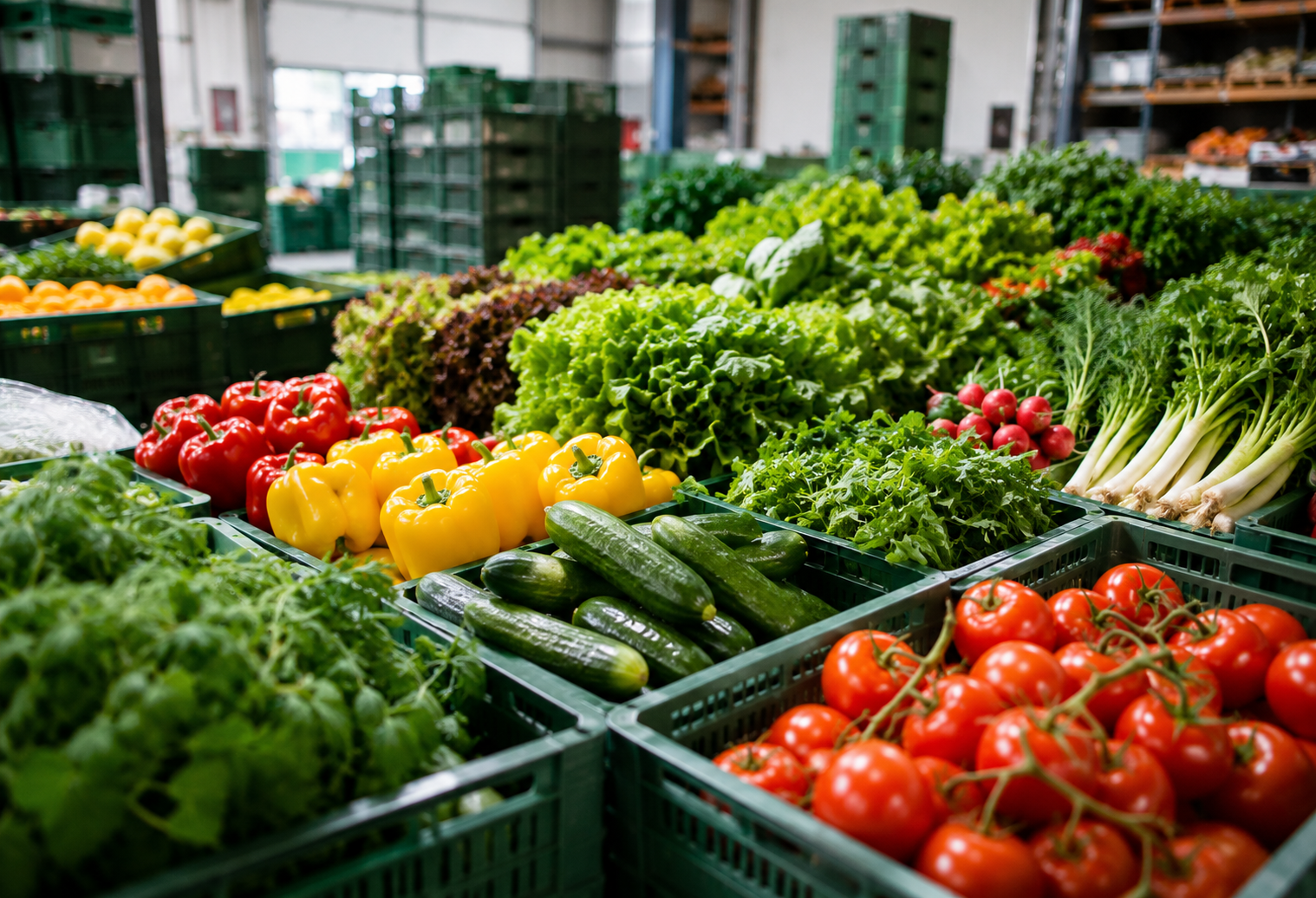 Frisches Obst und Gemüse aus dem Sortiment von Fruchthaus Hulsberg