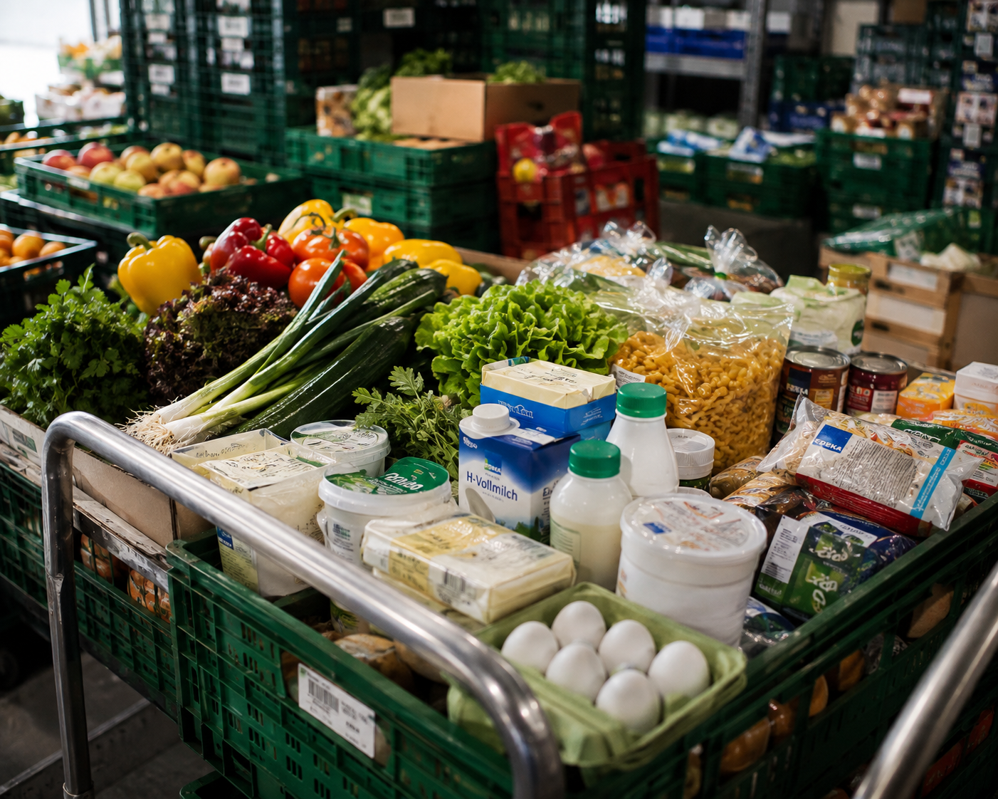 Frisches Gemüse und besondere Sorten