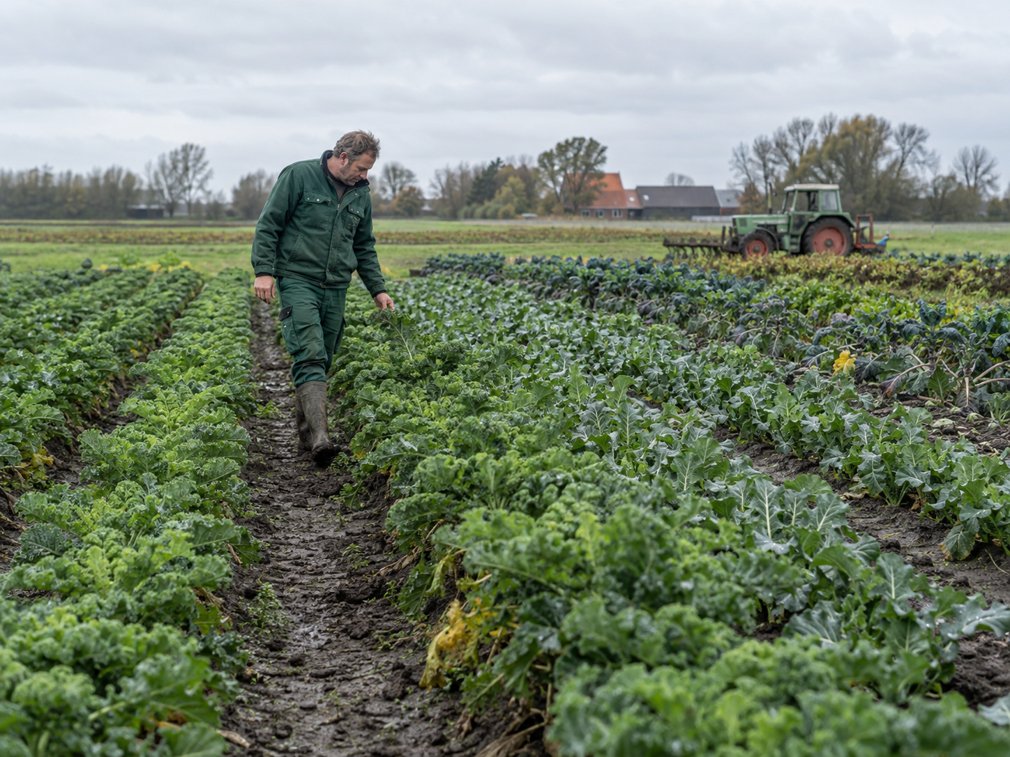Landwirt auf einem Feld aus dem regionalen Netzwerk Hulsbergs Höfe