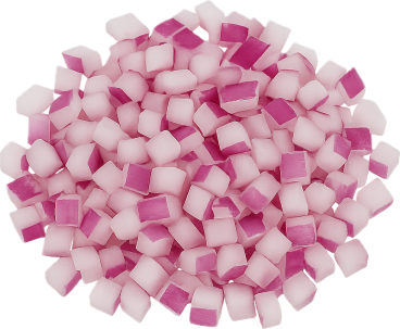 Zwiebelwürfel rot 5x5