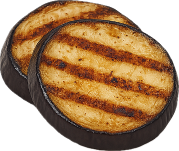 Gegrillte Aubergine